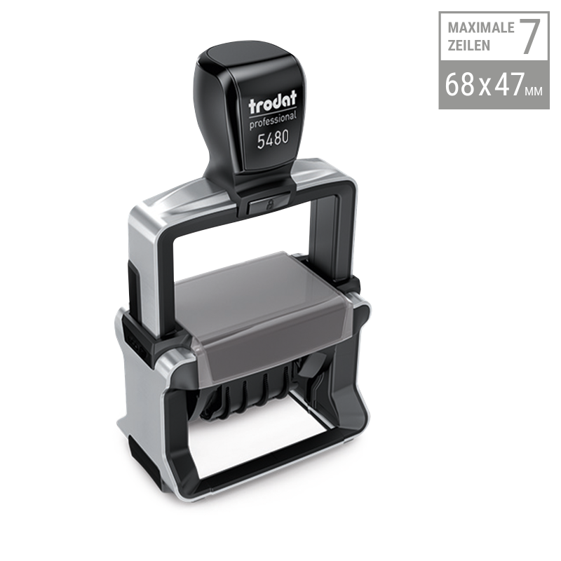 Trodat Professional 5480 Datumstempel | 68x47mm Professional Datumstempel